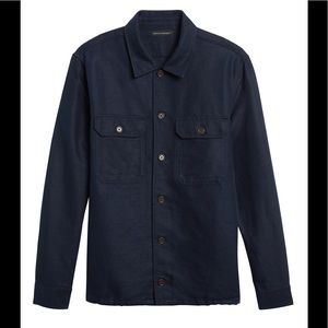 Linen Cotton Shirt Jacket